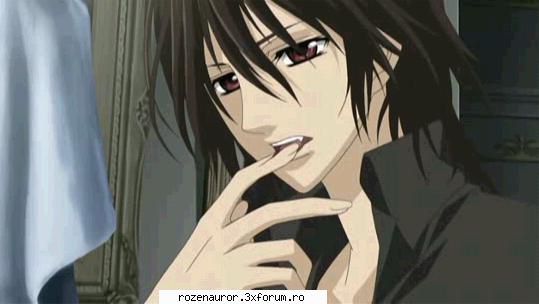 Kaname Kuran - E tare simpatic,insa nu e genul lui - )) Vampire Knight ((