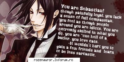 What Anime Personality Are You - Congratulations, your result has been - X__X Teste si Quizuri X__X