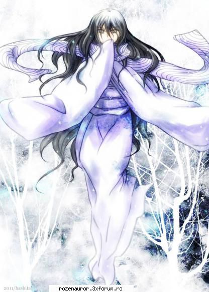 Yuki-onna - Yuki-onna(femeia zapezii) este un mit japonez - ஐ Festivaluri si legende ஐ
