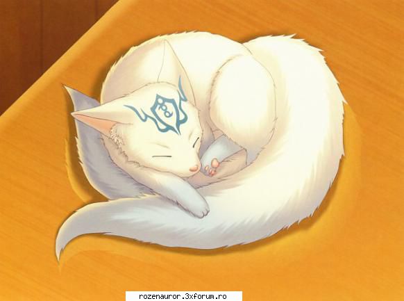 eli iau brate,iar din spatele meu,de sub par apare vulpita micuta alba cozi. ~Rozen Auror~ {Admin}